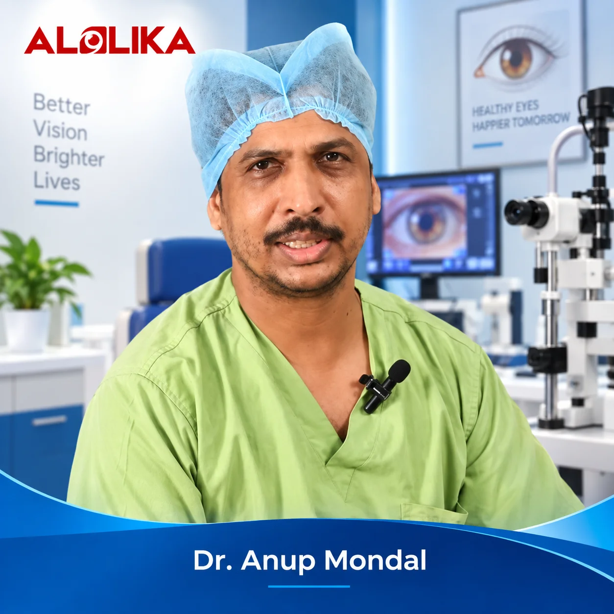 Dr. Anup Mondal - The Founder of Alolika Hospitex & Chief Eye Surgeon Bankura