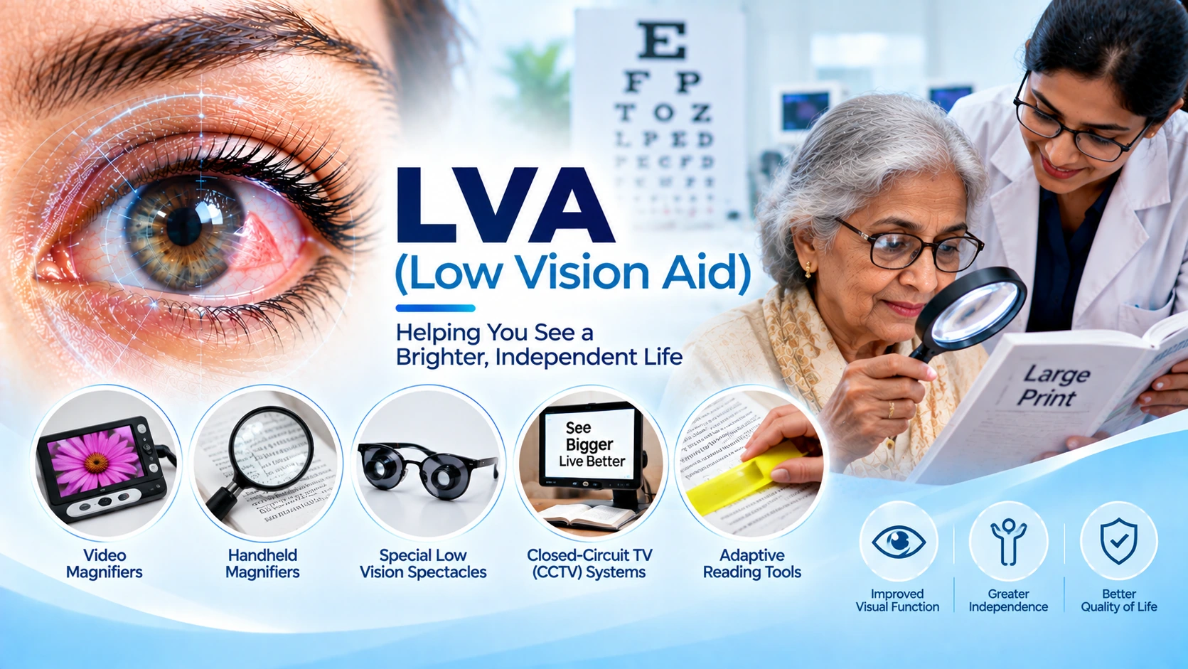 Low Vision Aid (LVA) - Alolika Hospitex Bankura