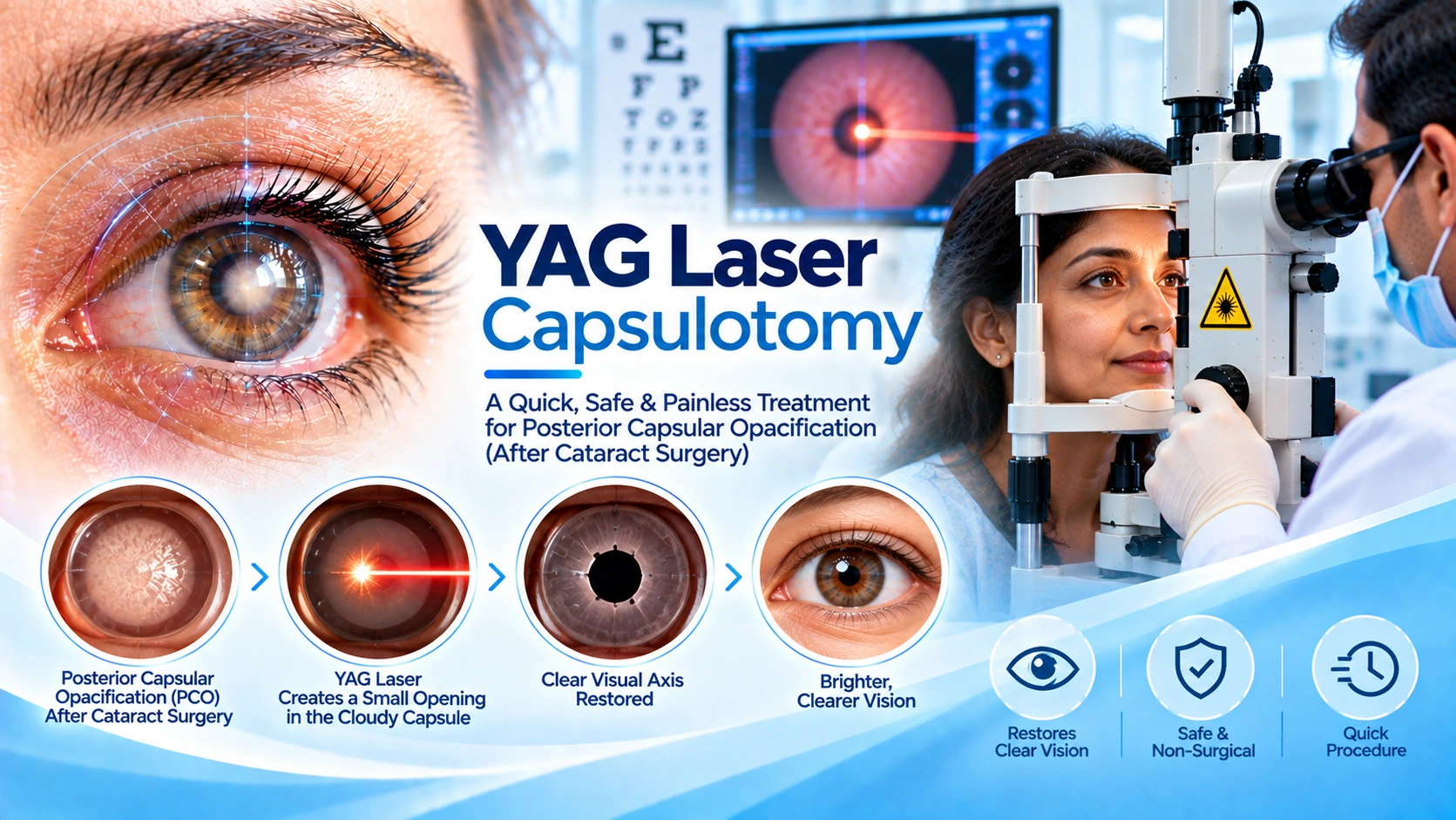 YAG Laser Capsulotomy - Alolika Hospitex Bankura